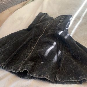 Betsy Johnson denim dress.